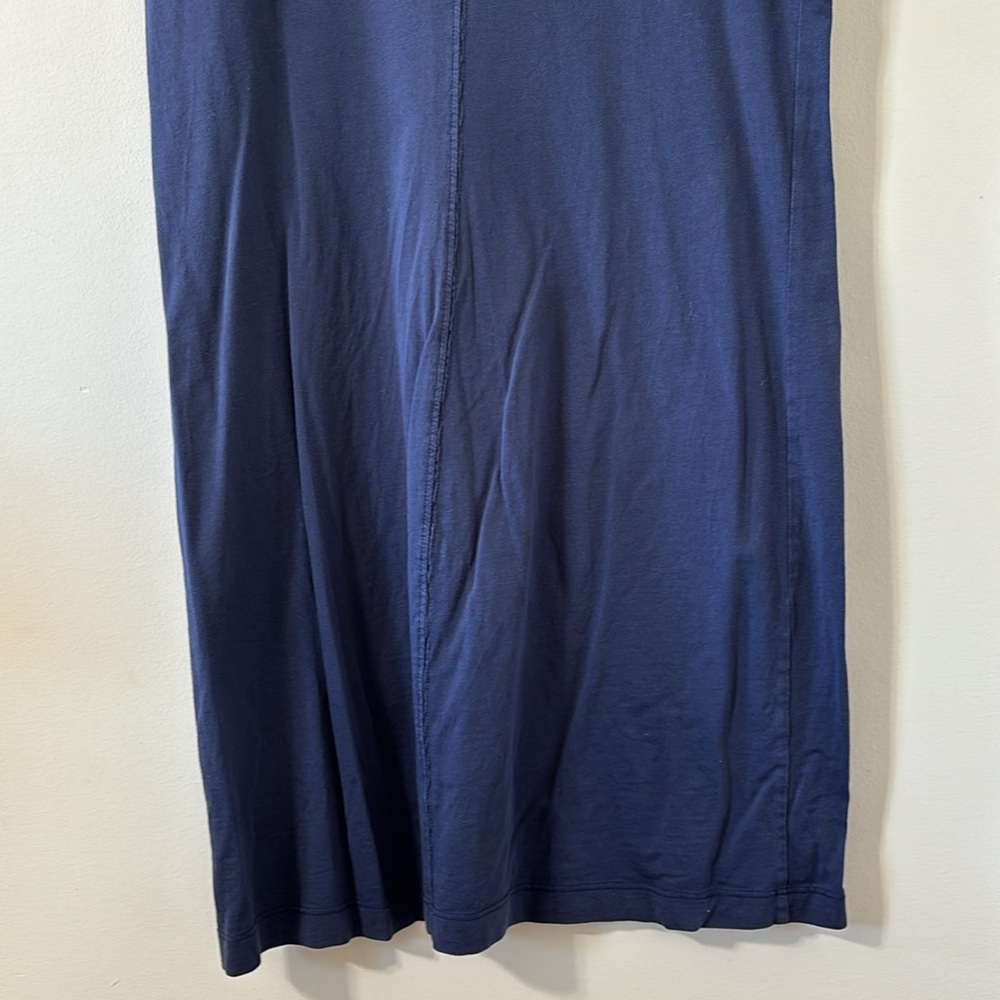 Lilly Pulitzer Brewster Dress Navy 100% Pima Cotton Size Medium - Picture 8 of 9